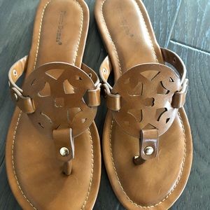 Pierre Dumas Sandals 👡 Tori Burch dupes